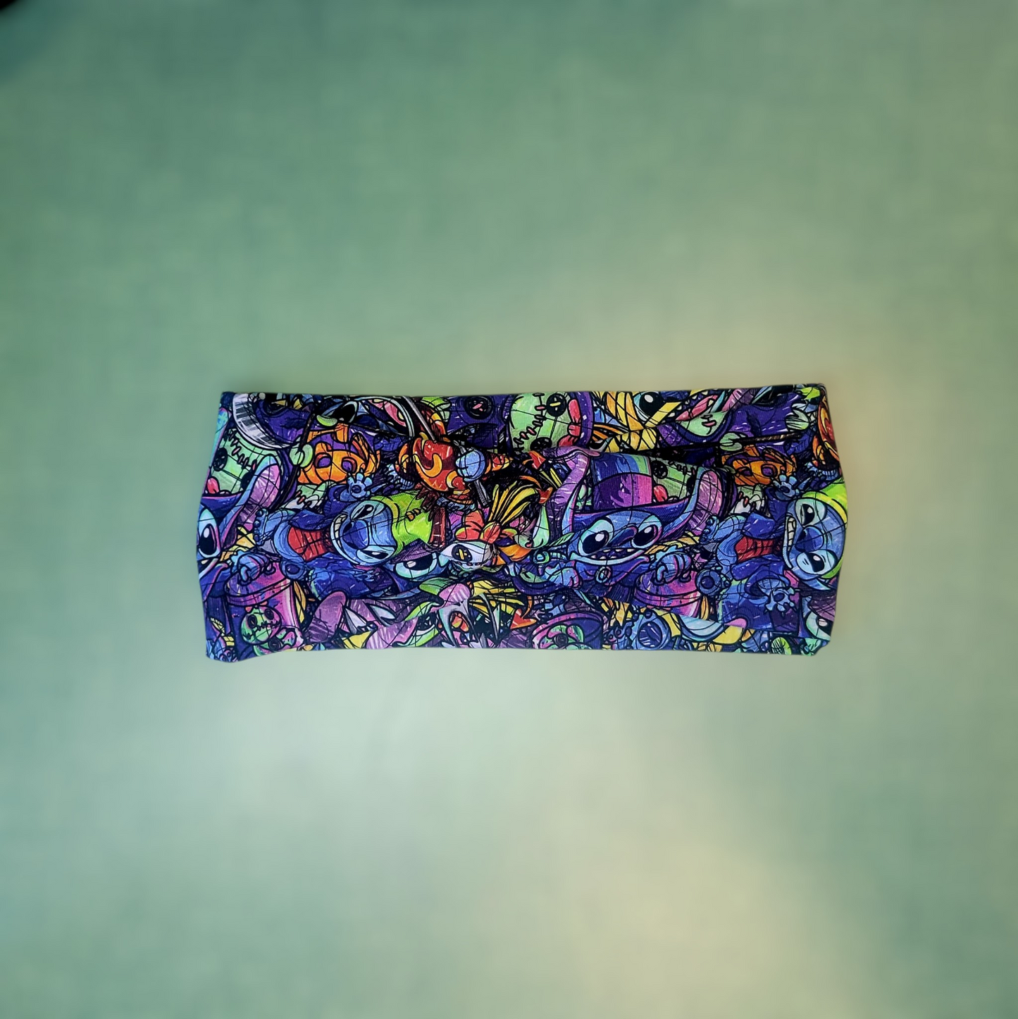 Bandeau twist - Monstre Bleu Halloween - Enfant