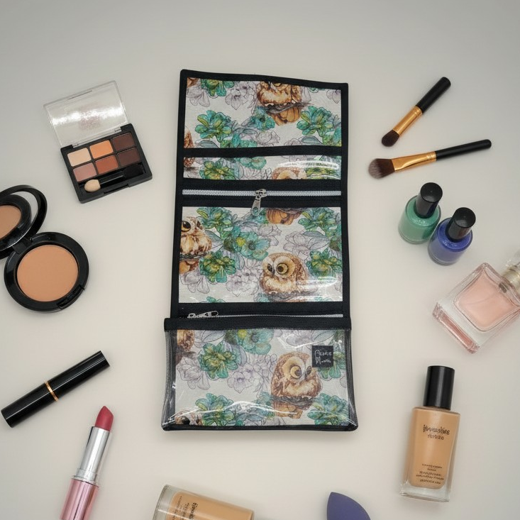 Trousse pliable - Chouette