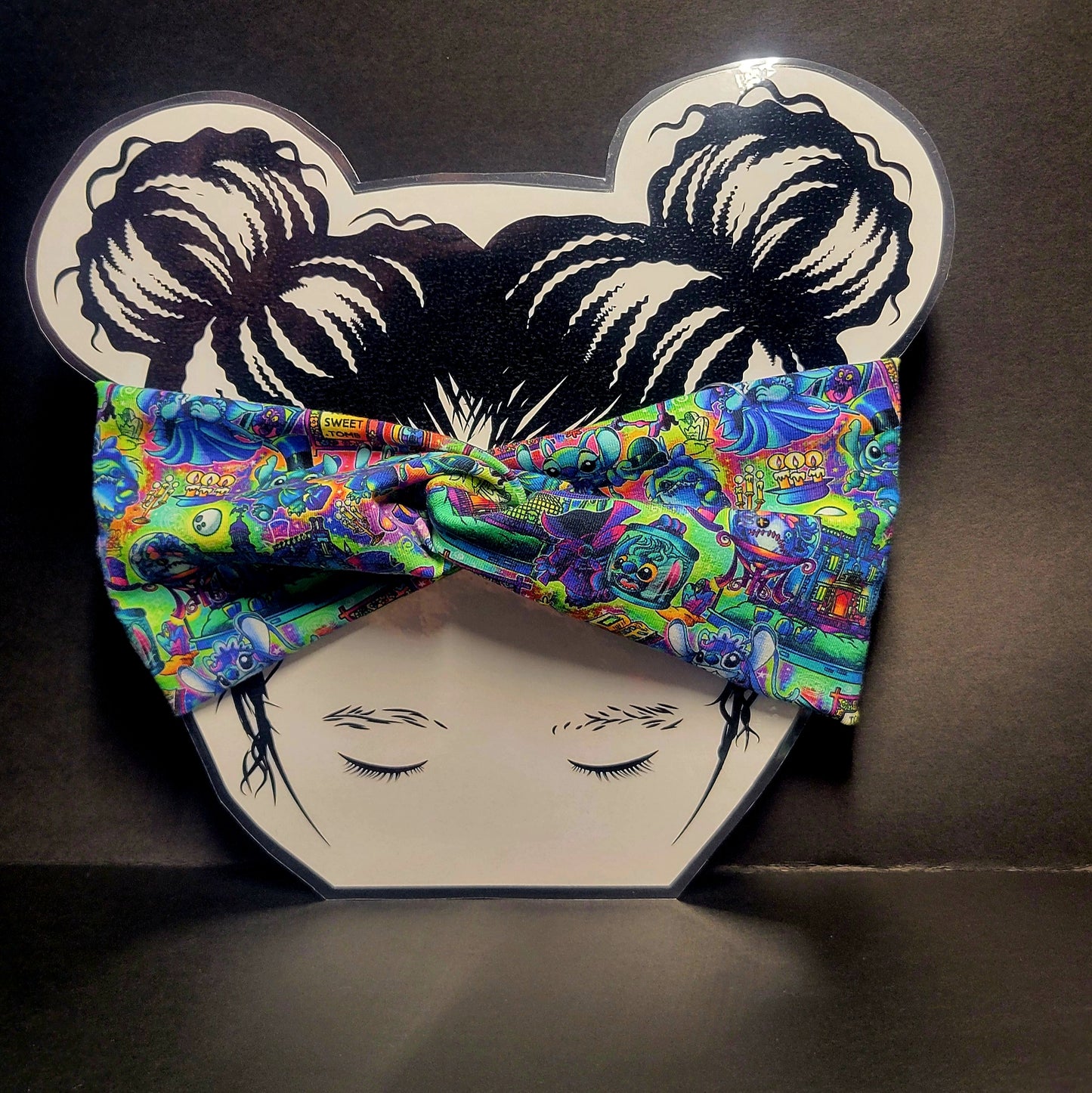 Bandeau twist - Monstre Bleu Sweet Tomb - Enfant
