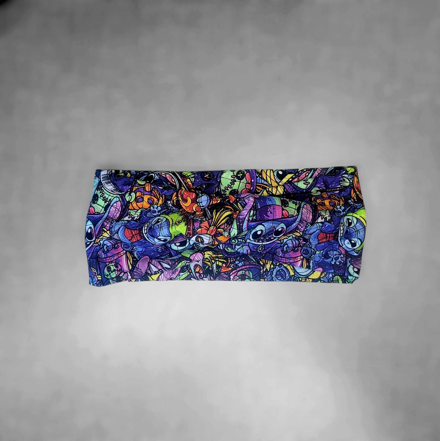 Bandeau twist - Monstre Bleu Halloween - Enfant