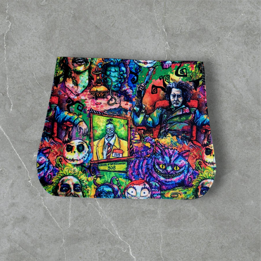 Rabat - Mix Tim Burton vert - Illustrations de GenRoots.Art