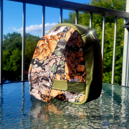Sac Esmé 2.0 - Fleurs - Olive