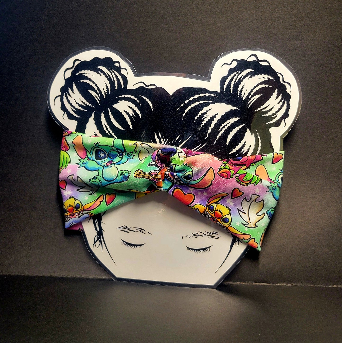 Bandeau twist - Monstre Bleu Mignon - Enfant