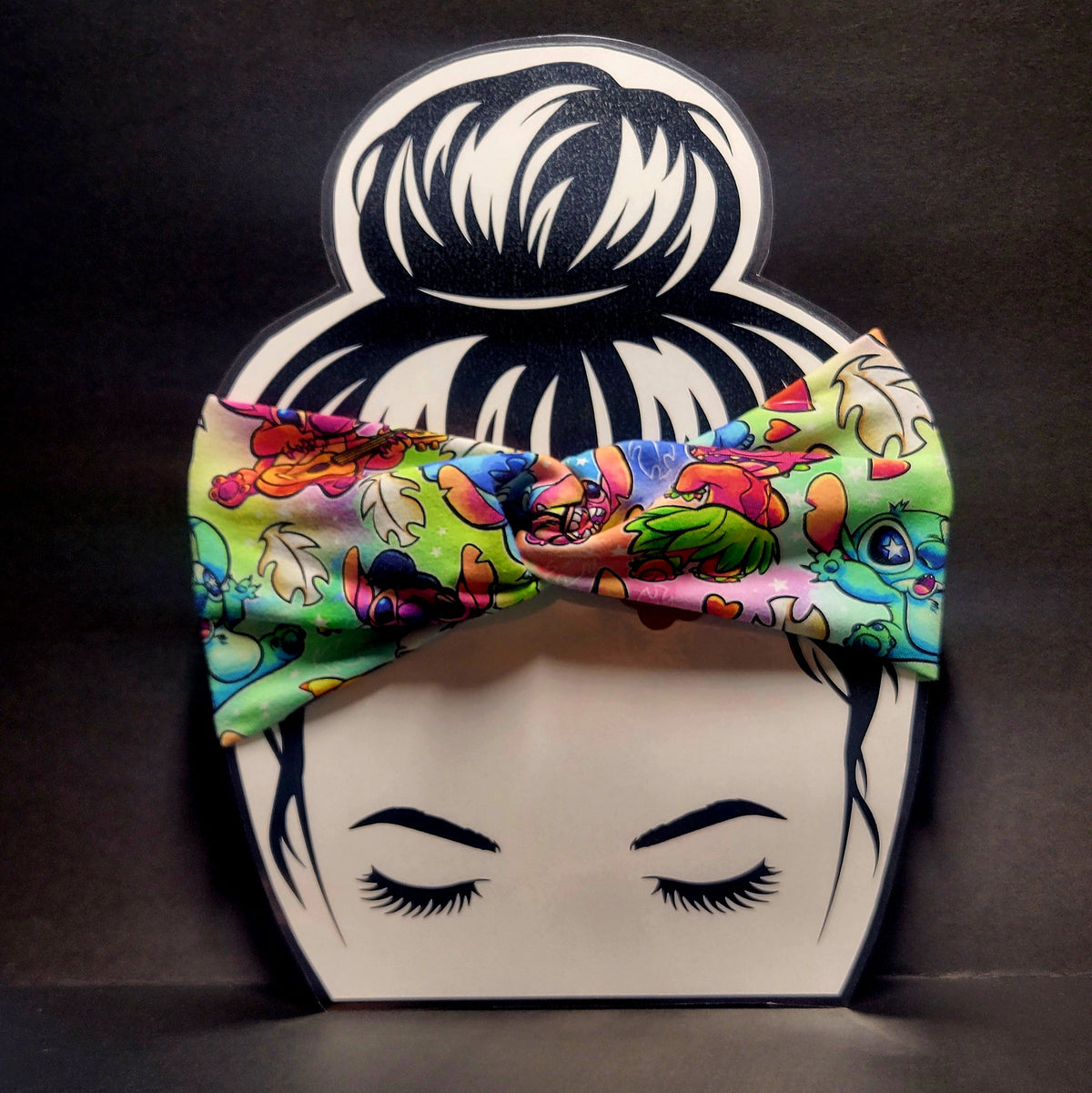 Bandeau twist - Monstre Bleu Mignon - Adulte