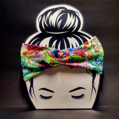 Bandeau twist - Monstre Bleu Mignon - Adulte