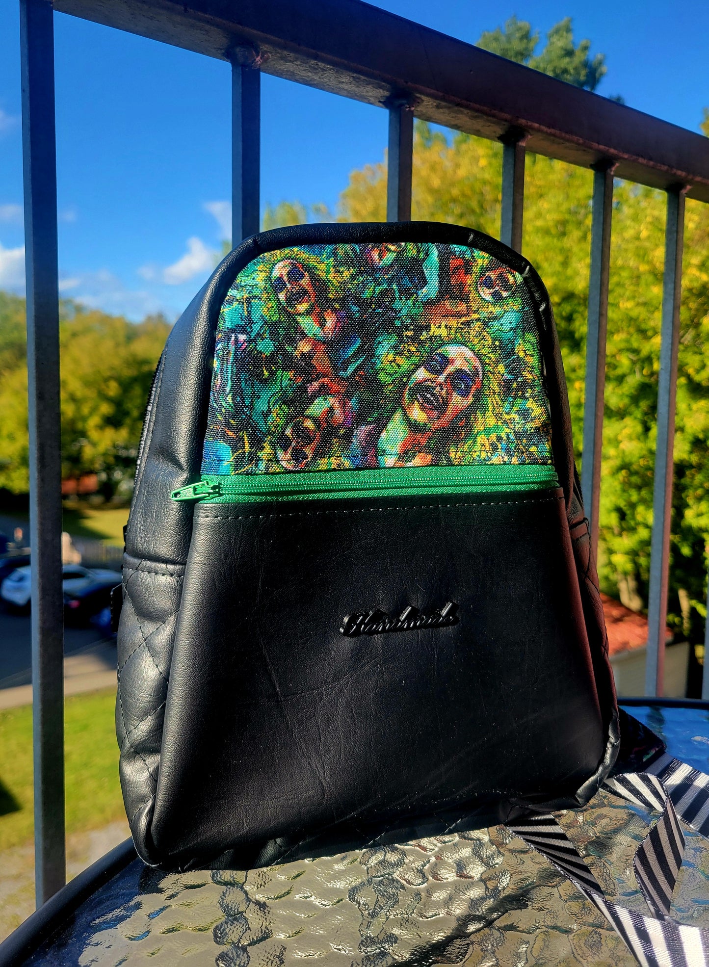 Sac Gena - Version 1 - Tête de Beetlejuice GenRoots.Art